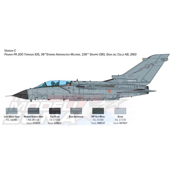 Italeri 1:32 Tornado IDS 40.évfordulós makett