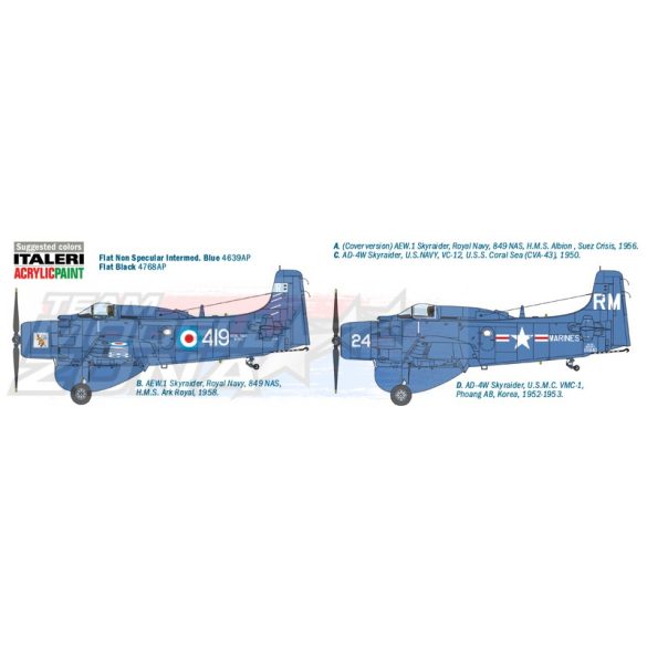 Italeri - 1:48 AD-4W - makett