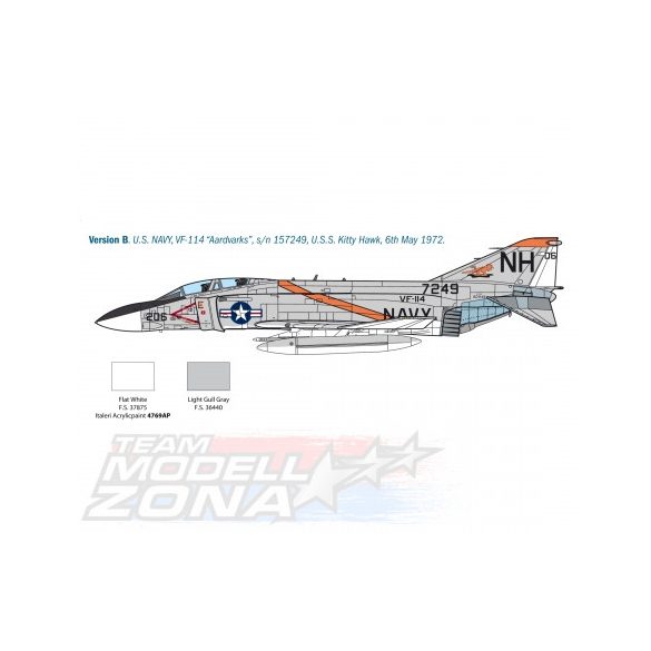 Italeri - 1:48 F-4J Phantom II