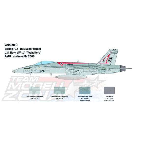 Italeri - 1:48  F/A-18E Super Hornet - makett