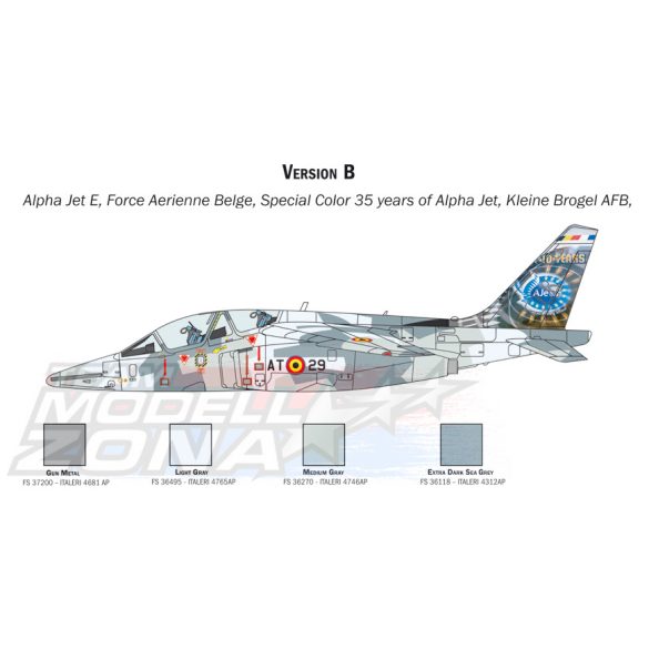 Italeri - 1:48 Alpha Jet A/E - makett