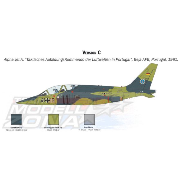 Italeri - 1:48 Alpha Jet A/E - makett