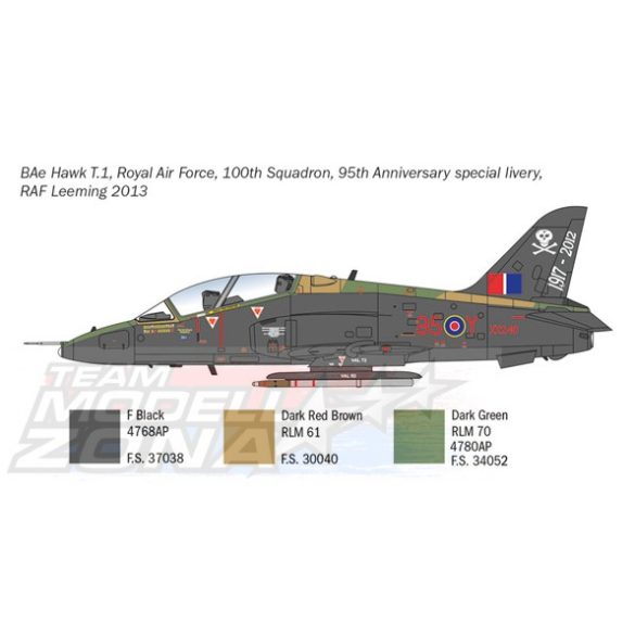 Italeri - 1:48 Hawk T Mk. I - makett 