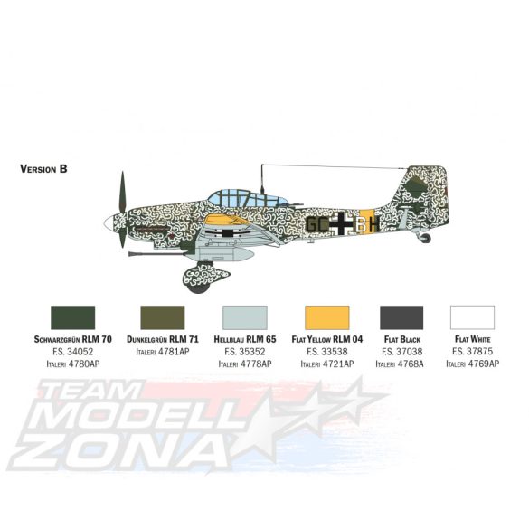 Italeri 1:48 Junker Ju-87G-1 Stuka Kanonenvogel makett