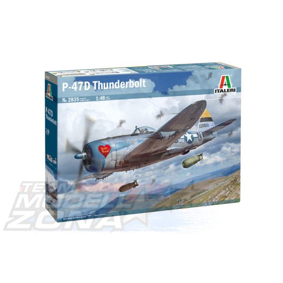 Italeri 1:48 P-47D Thunderbolt (E.T.O.)