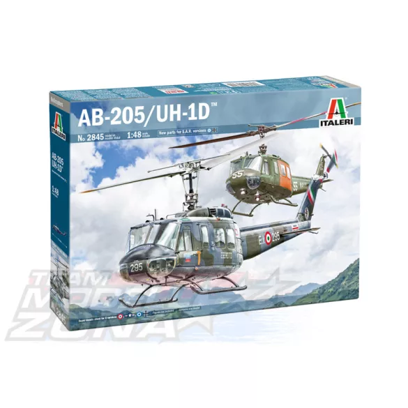 Italeri 1: 48  AB-205 / UH-1D "SAR" maket