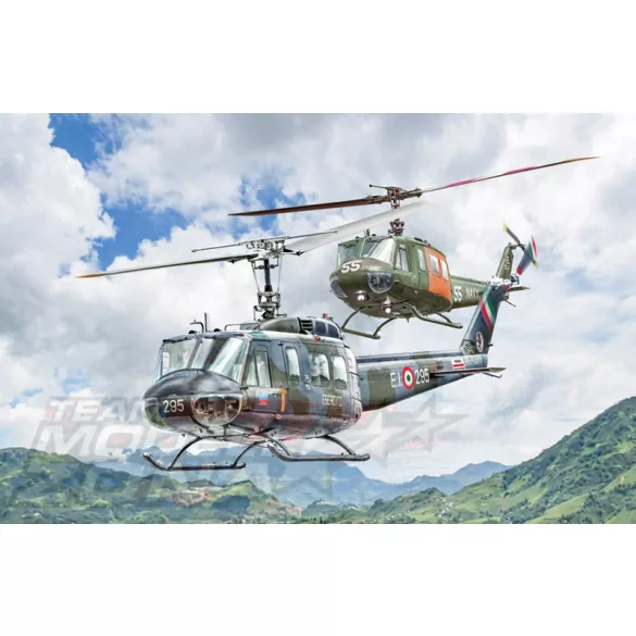 Italeri 1: 48  AB-205 / UH-1D "SAR" maket