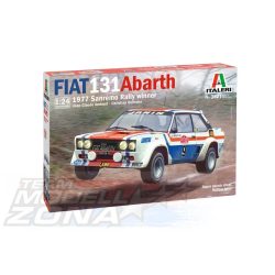   Italeri - Fiat 131 Abarth 1977 Sanremo Rally győztes - makett