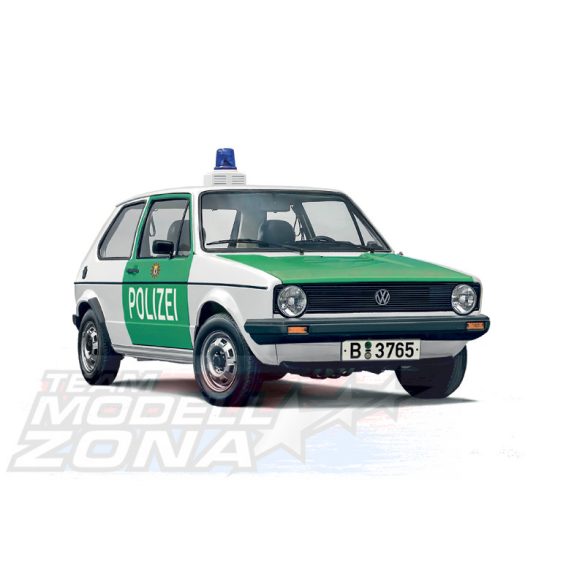 Italeri 1:24 VW Golf Polizei makett