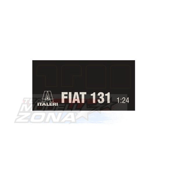 Italeri 1:24 FIAT 131 Abarth Rally OLIO FIAT makett