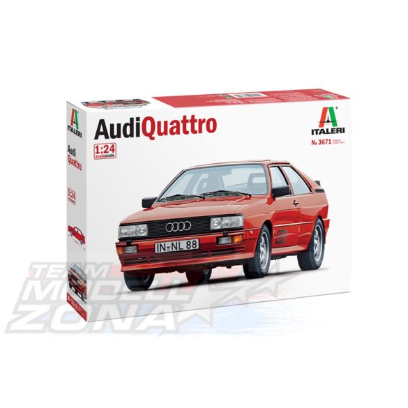 Italeri 1:24 Audi Quattro makett