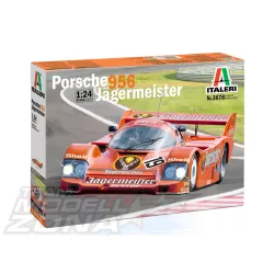 Italeri 1:24 Porsche 956 Jägermeister makett