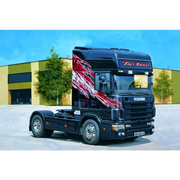 Italeri Scania 164L TopClass 580 CV- makett