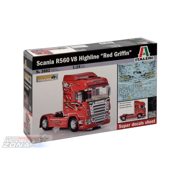 Italeri Scania R560 V8 Higline- makett
