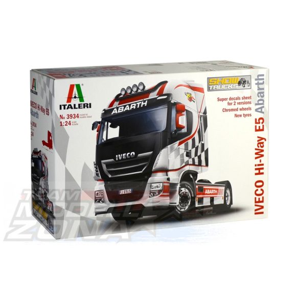 Italeri - 1:24 Iveco HI-WY E5 "Abarth"- makett