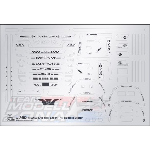 Italeri - 1:24 Scania R730 Streamline - makett
