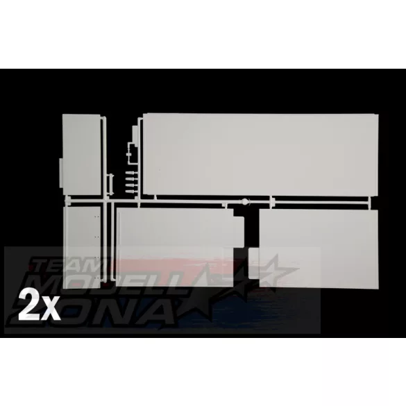 Italeri 1:24 Iveco TURBOSTAR 190.48 reefer truck makett