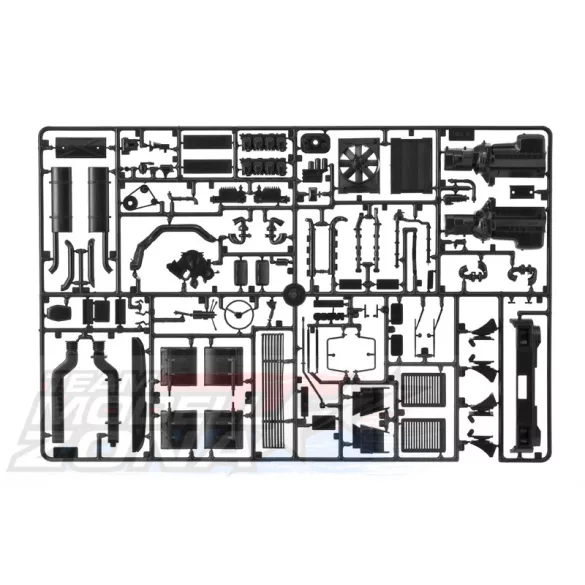 Italeri 1:24 Iveco TURBOSTAR 190.48 reefer truck makett