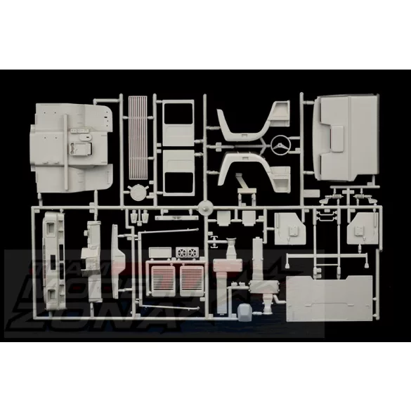 Italeri 1:24 Iveco TURBOSTAR 190.48 reefer truck makett