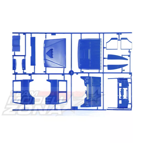 Italeri 1:24 Iveco TURBOSTAR 190.48 reefer truck makett