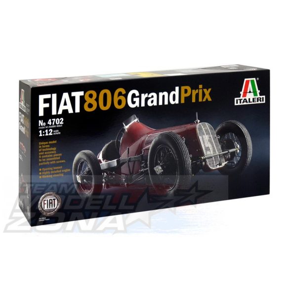 Italeri - 1:12 FIAT 806 Grand Prix - makett