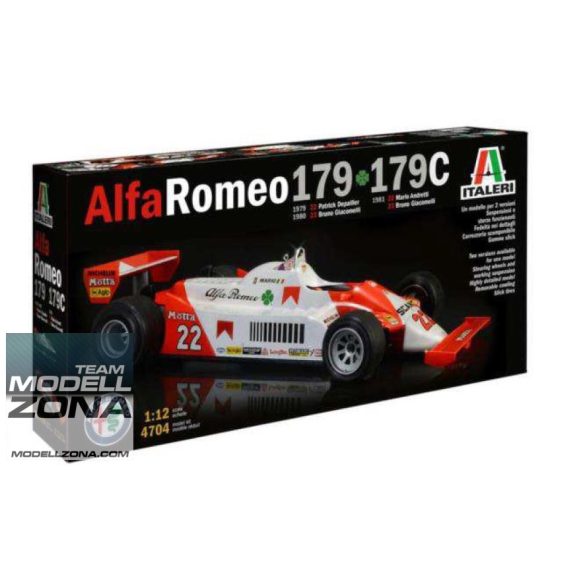 Italeri - 1:12 Alfa Romeo 179 / 179C - makett