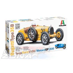   Italeri 1:12 Bugatti Type 35B - Targa Florio '28 / Monaco GP '30 makett