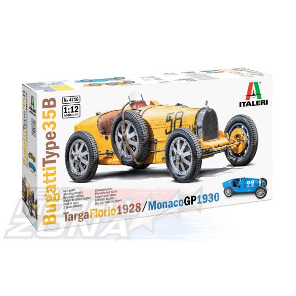 Italeri 1:12 Bugatti Type 35B - Targa Florio 