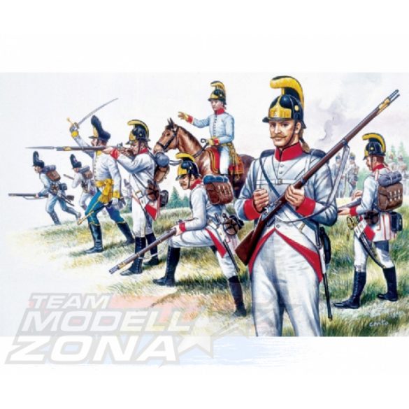 Italeri -1:72 napóleoni osztrák gyalogság - makett