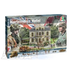   Italeri - 1:72 Hartenstein Hotel 1944 Market - dioráma szett