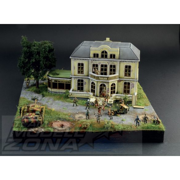 Italeri - 1:72 Hartenstein Hotel 1944 Market - dioráma szett