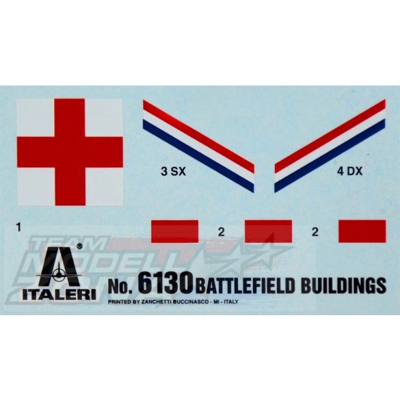 Italeri - Battlefield Buildings - makett