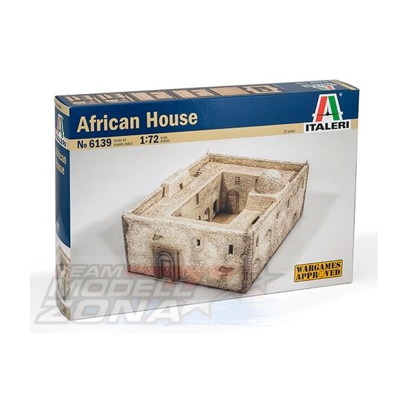 Italeri AFRICAN HOUSE - makett