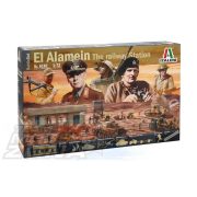 Italeri - 1:72 WWII: El Alamein Battle Railway St. - makett	
