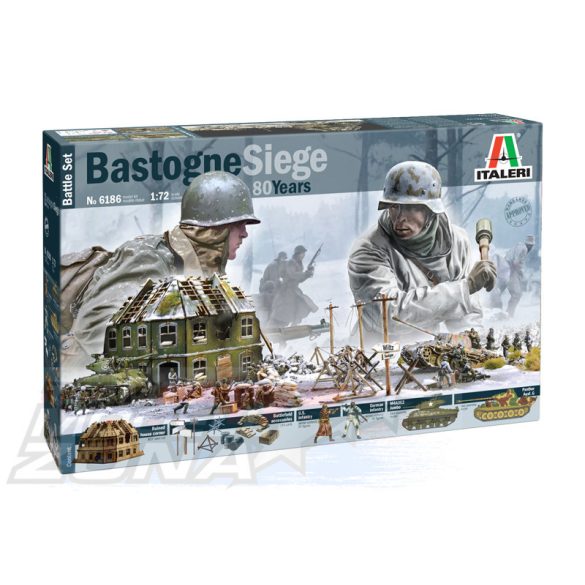 Italeri 1:72 Bastogne Siege 80 Years - BATTLE SET makett