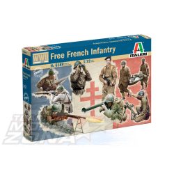 Italeri - 1:72 French Infantry WWII - figura szett - makett