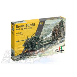 Italeri - 1:35 Breda 20/65 Mod. 35 legénységgel - makett