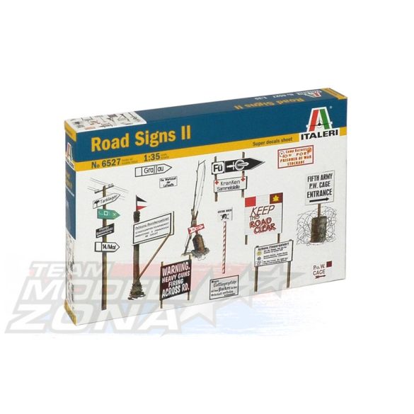 Italeri ROAD SIGNS - makett (§)