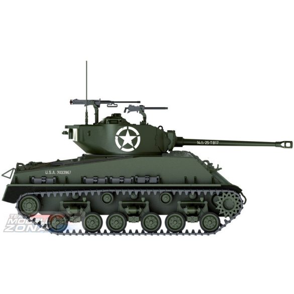 Italeri - 1:35 "M4A3E8 Sherman Fury" - makett