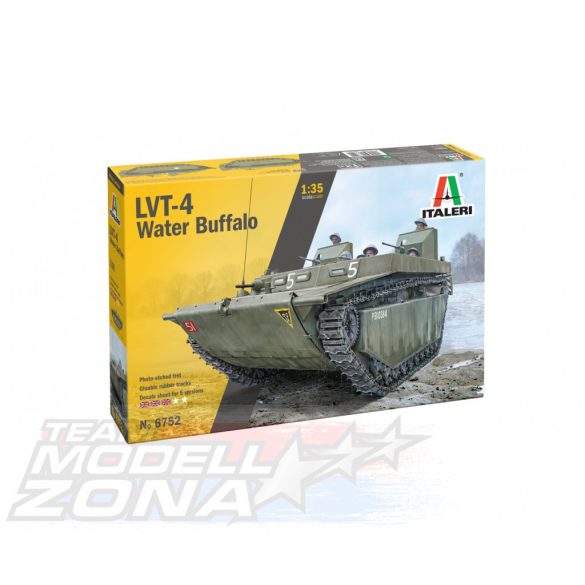 Italeri 1:35 LVT-4 Wasserbüffel makett