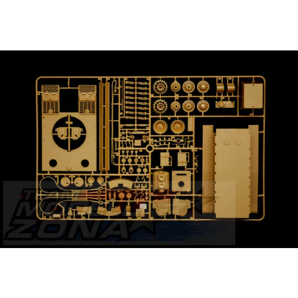 Italeri 1:35 Pz. Kpfw VI Tiger I Ausf. H (tp) makett