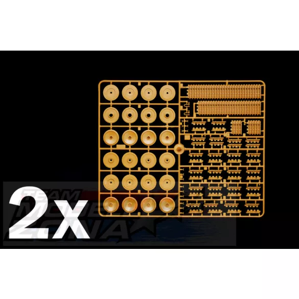 Italeri 1:35 Pz. Kpfw VI Tiger I Ausf. H (tp) makett