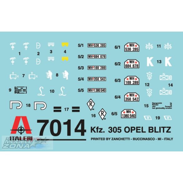 Italeri - 1:72 Opel Blitz - makett