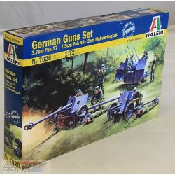 1:72 German Guns Set: PAK35-PAK40-FLAK38	