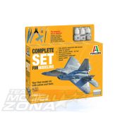 Italeri 1:72 F-22 Raptor - Teljes kezdő szett makett