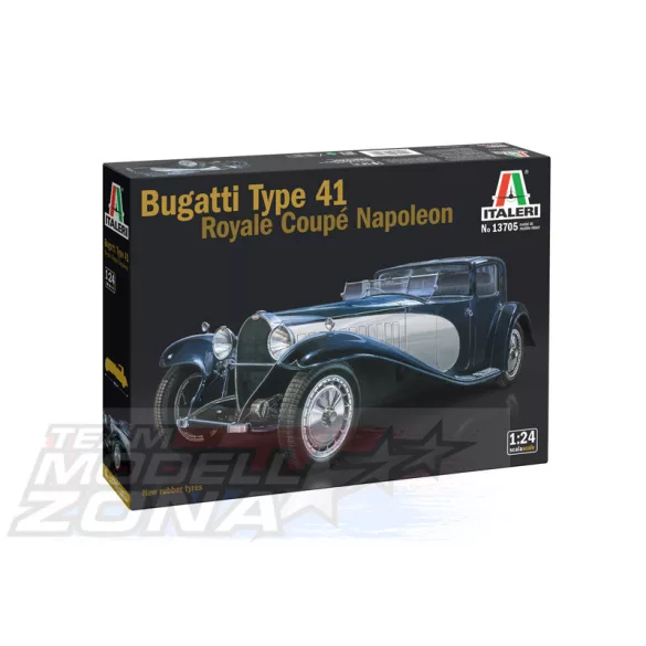 Italeri 1:24 Bugatti Type 41 Royal Coupè Napoleon makett