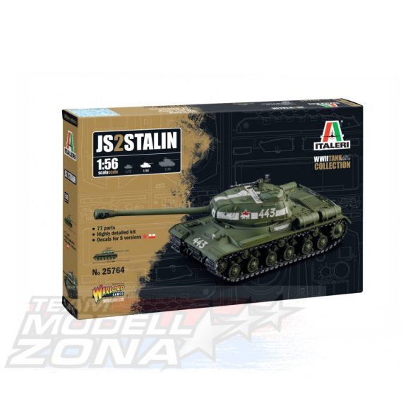 Italeri 1:56 JS-2 Stalin makett