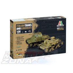 Italeri 1:56 Italian Tanks & Semoventi makett