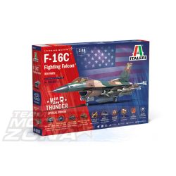 Italeri 1:48 F-16C Fighting Falcon War  Thunder makett