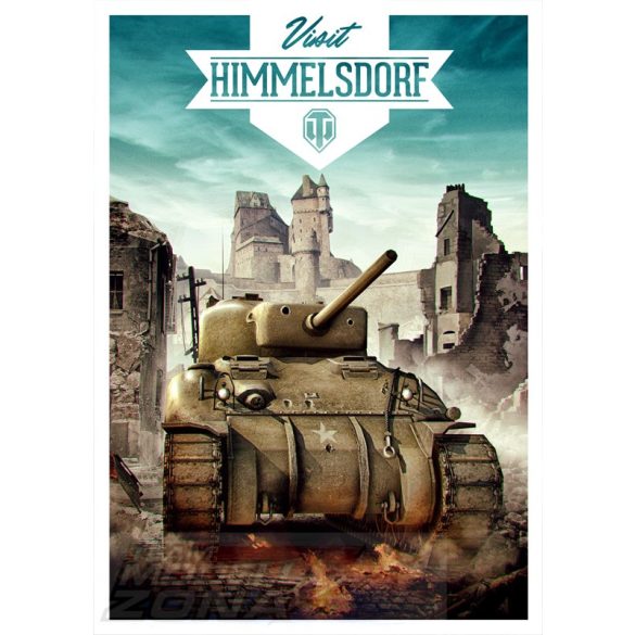 Italeri - World of Tanks - HIMMELSDORF DIORAMA SET - makett